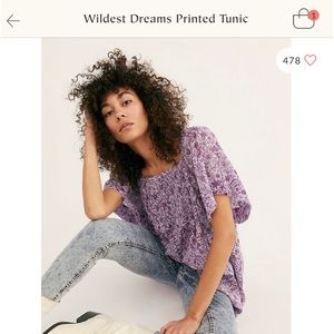 Wildest dreams tunic size xs